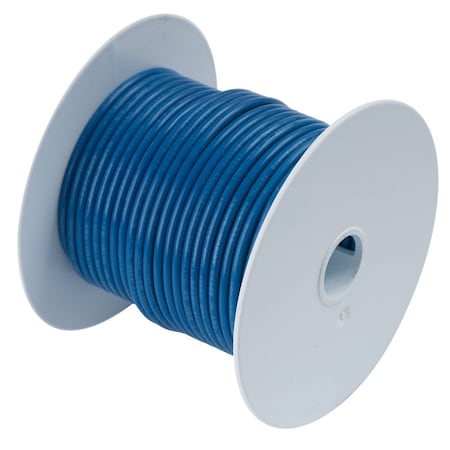 Ancor Primary Wire, Marine, 18 AWG, 1C C, Blue, Vinyl, Stranded, 600V, 100 ft. 100110